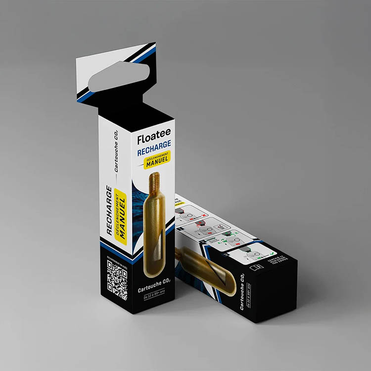 Extra gas cartridge for manual anti-drowning T-shirt, Floatee