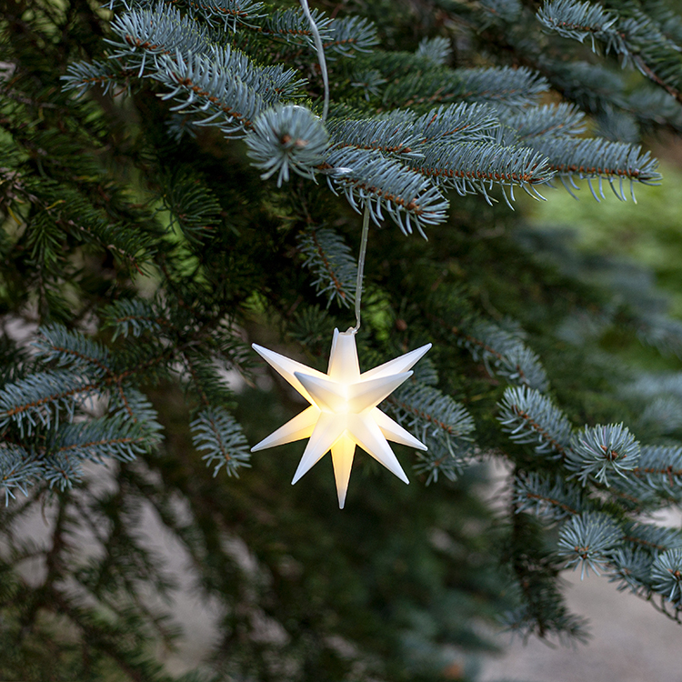 Battery-powered mini 3D star