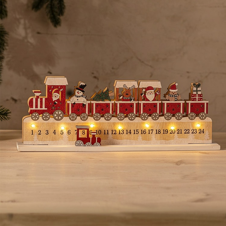 Advent calendar with countdown