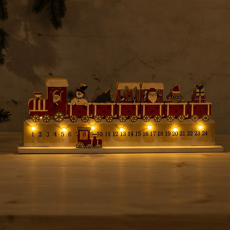 Advent calendar with countdown