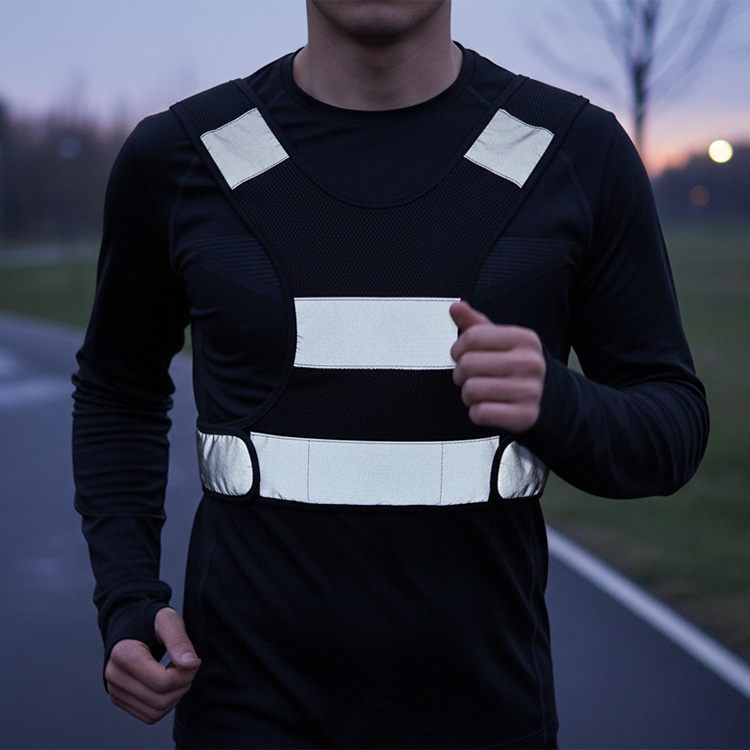 Reflective vest for running