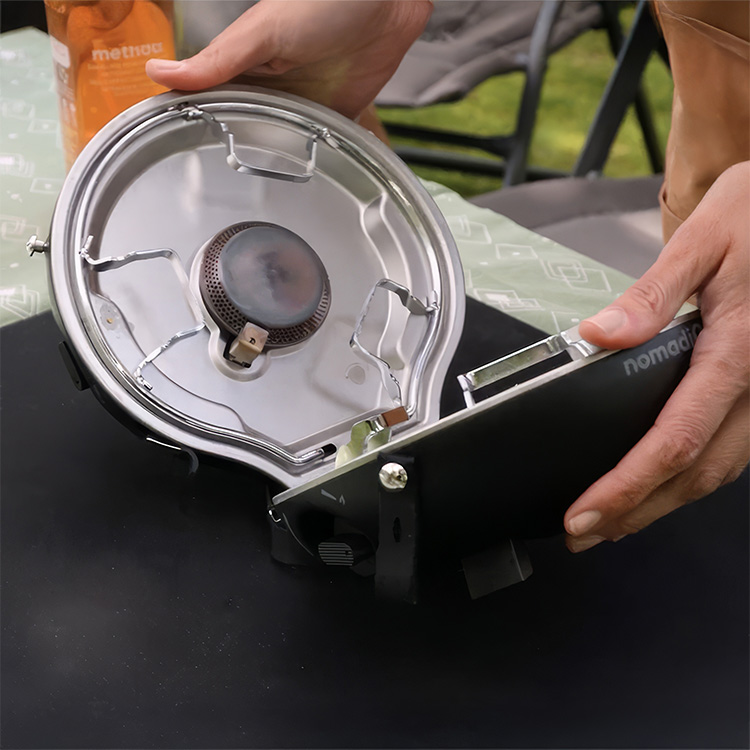 Portable gas stove, NomadiQ