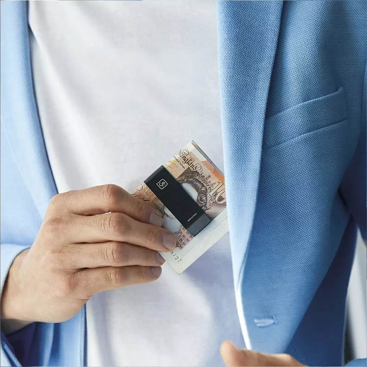 Card holder with belt clip