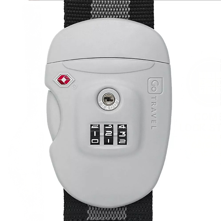 Luggage strap with combination lock, Go Travel
