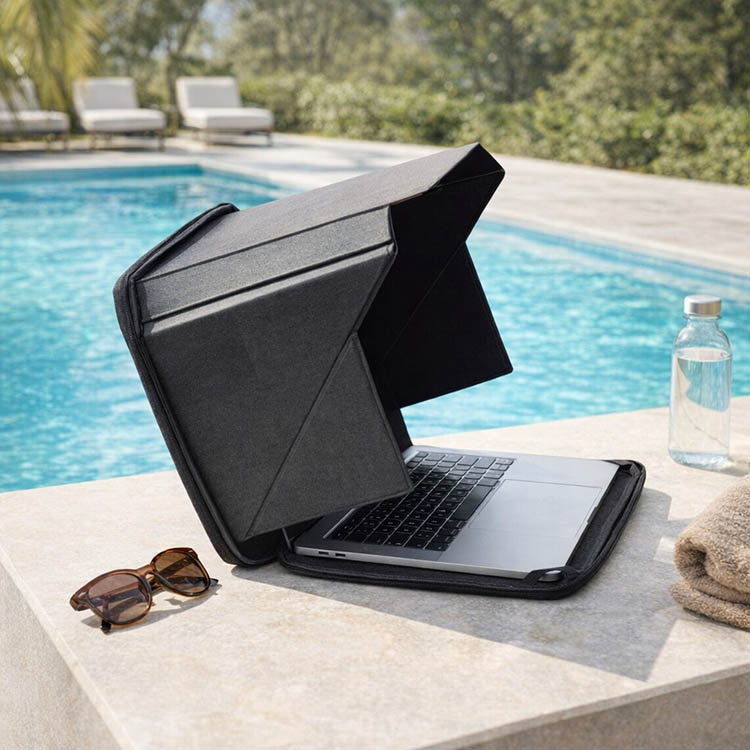 Sunshade and laptop sleeve