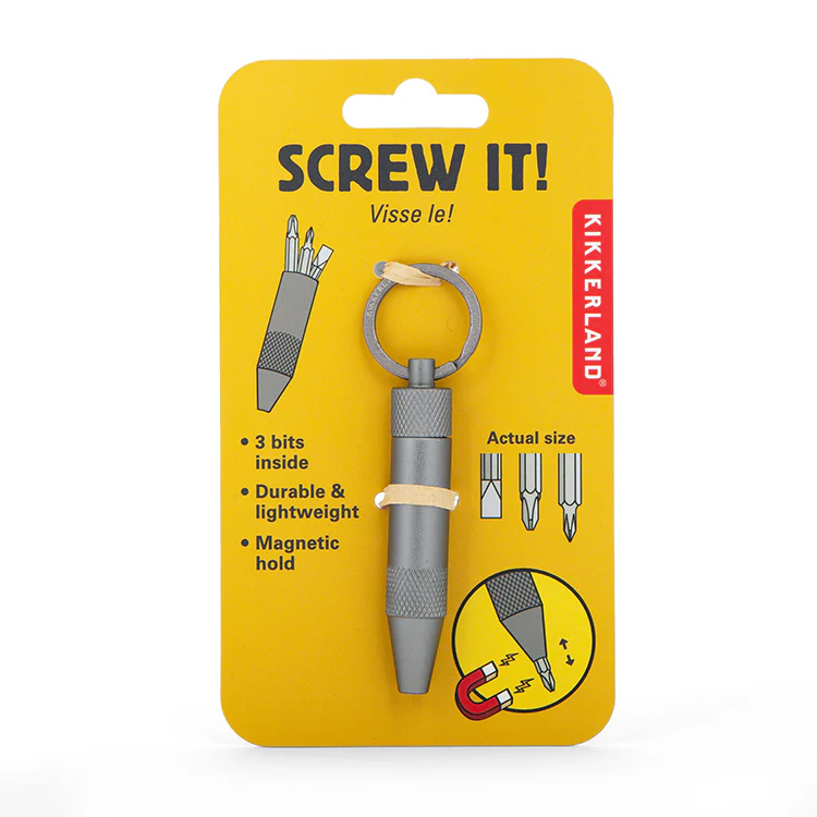 Mini screwdrivers for keychain