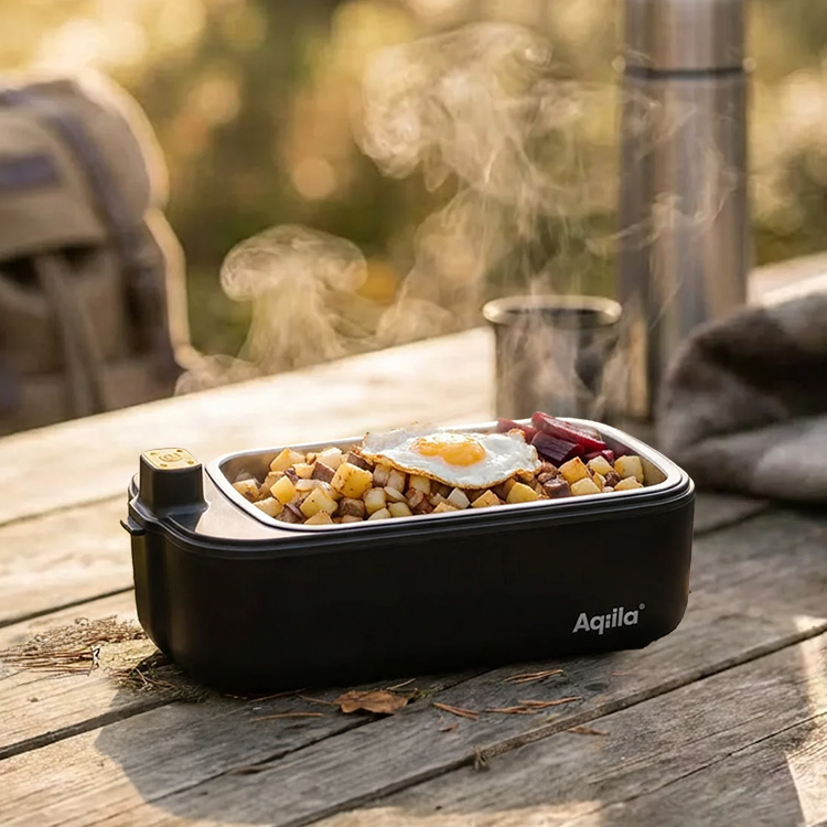 Rechargeable lunch box heater