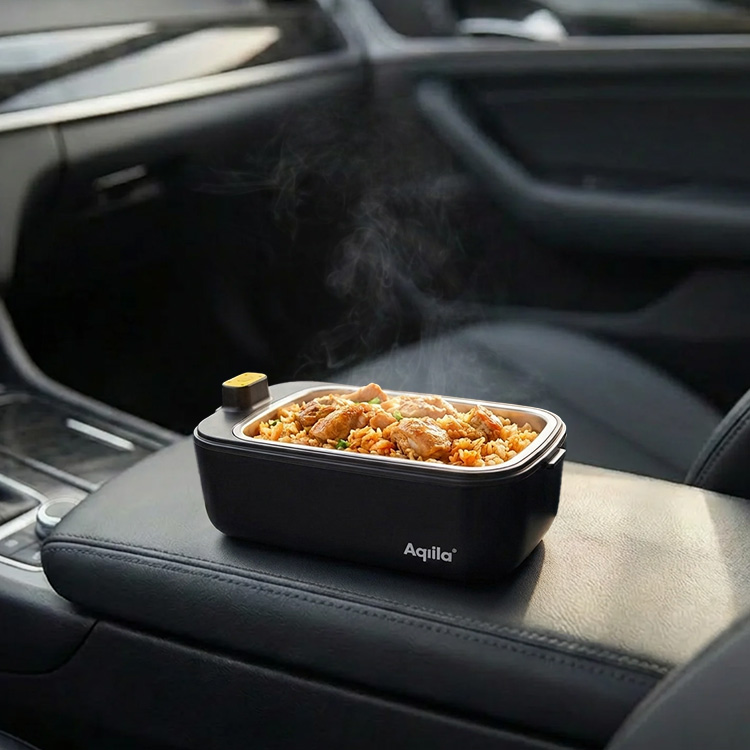 Rechargeable lunch box heater