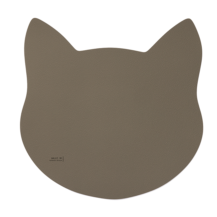 Cat bowl mat