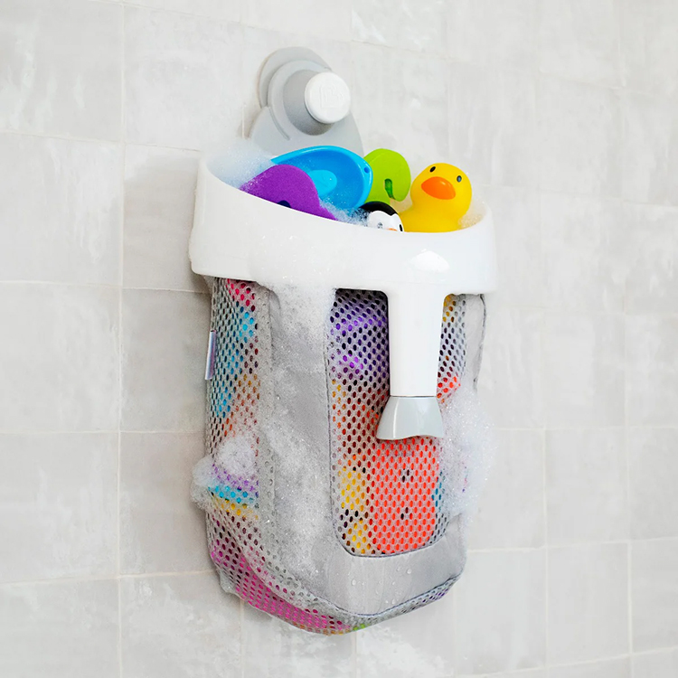 Storage basket for bath toys