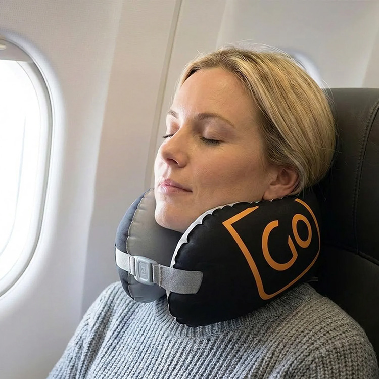 Inflatable neck pillow, Go Travel
