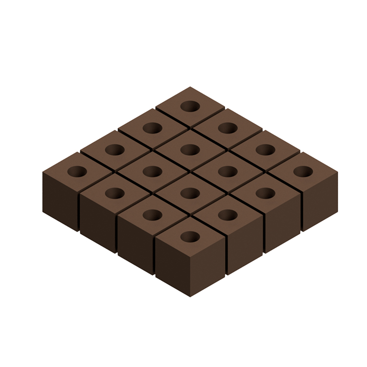 Soil cubes for cultivation