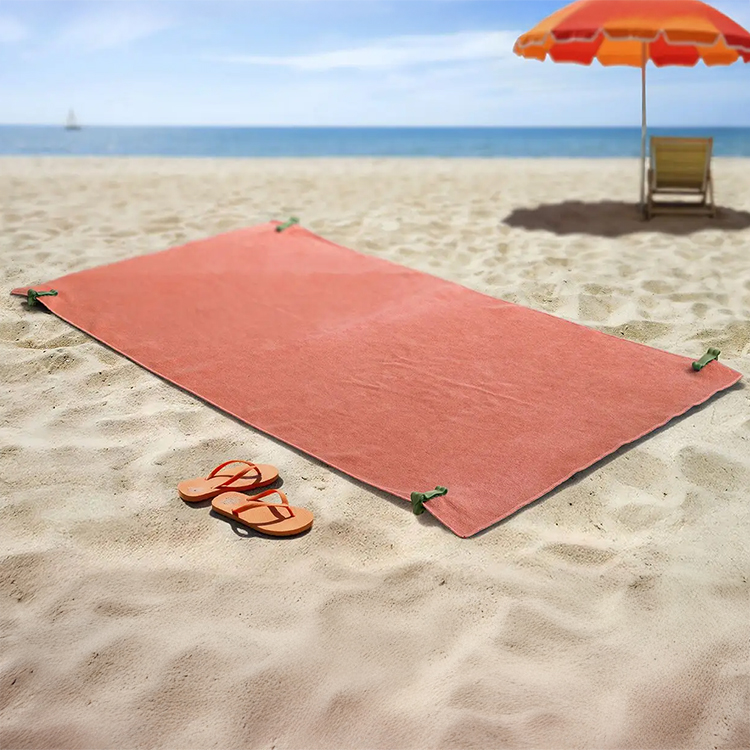 Beach towel holder, 4-pack