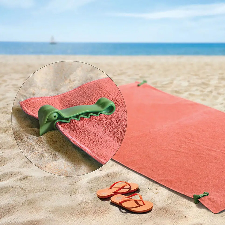 Beach towel holder, 4-pack