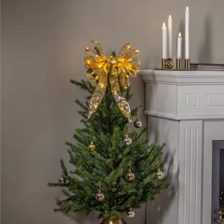 Decorative ribbon with lights