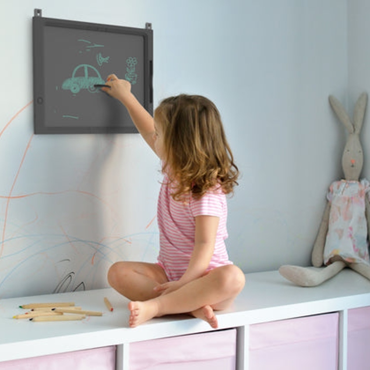 Drawing board with whiteboard