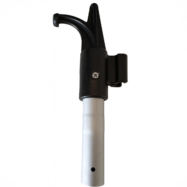 Boat hook for telescopic handle, Scrubbis