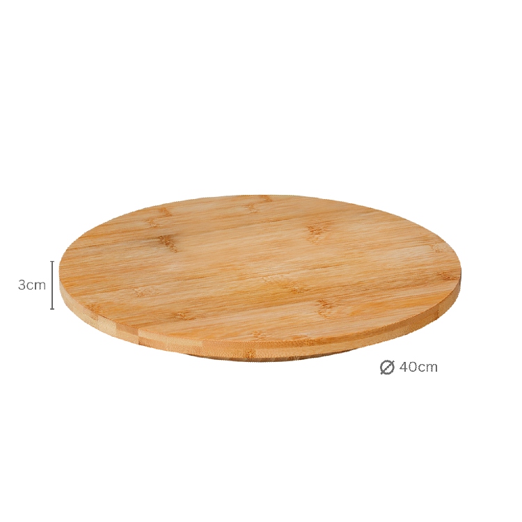 Wooden Lazy Susan, 40 cm