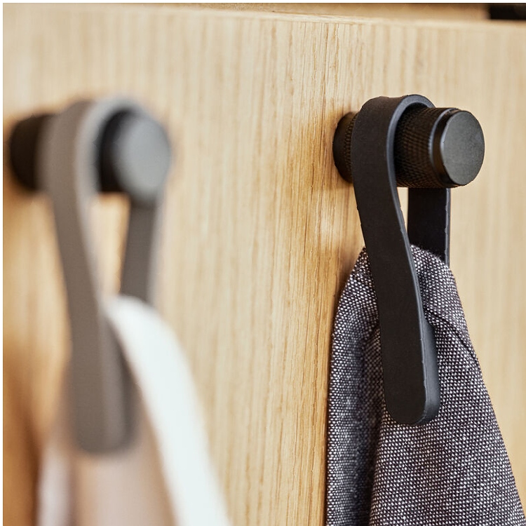 Magnetic towel hanger, 2-pack