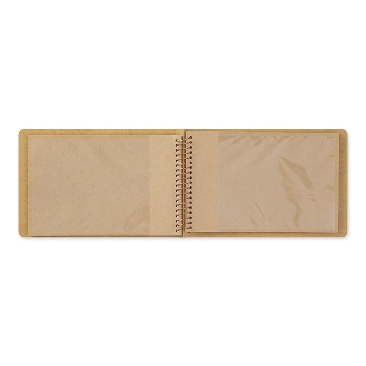 Album for photos B6, SPIRAL PHOTO FILE, 24 pockets, Traveler's Comapany, Natur