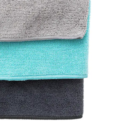 Cleaning cloths, set of 3, ANTIBACTERIAL, 40 x 30 cm, Assorted