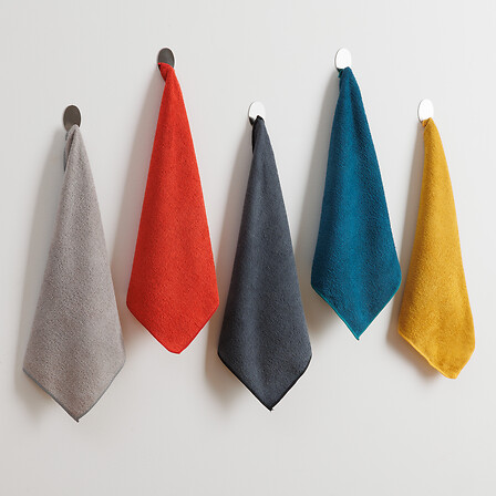 Cleaning cloths, set of 5, MULTI-PURPOSE, 30 x 30 cm, Assorted colors