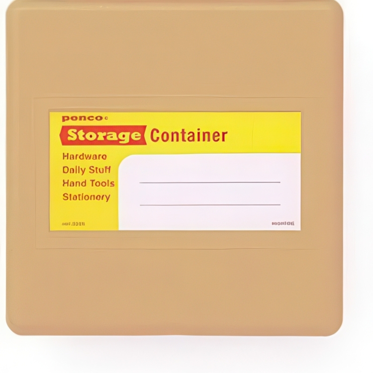 Case, Square, PENCO STORAGE CONTAINER, 11 x 11 x H 4 cm