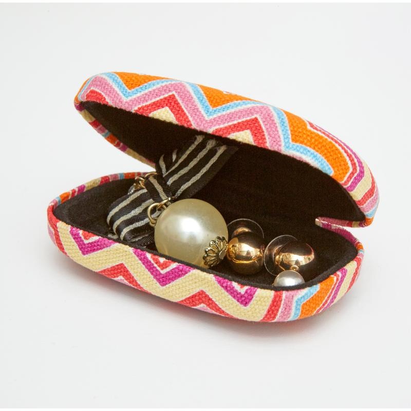 POCKET TRAVEL CASE STRIPPED, Blue