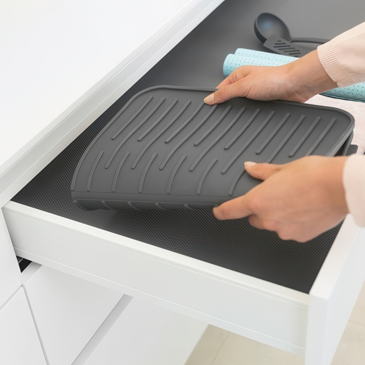 Dish Drying Mat in Silicone, BRABANTIA , 44 x 32,5 cm