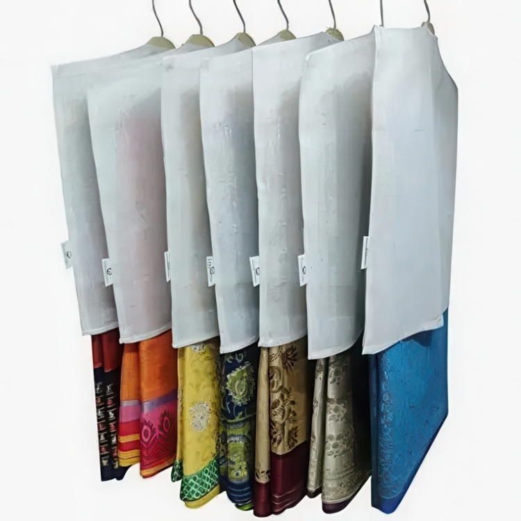 Shoulder Covers, NARROW PURE COTTON , 47 x H 47 cm, Offwhite