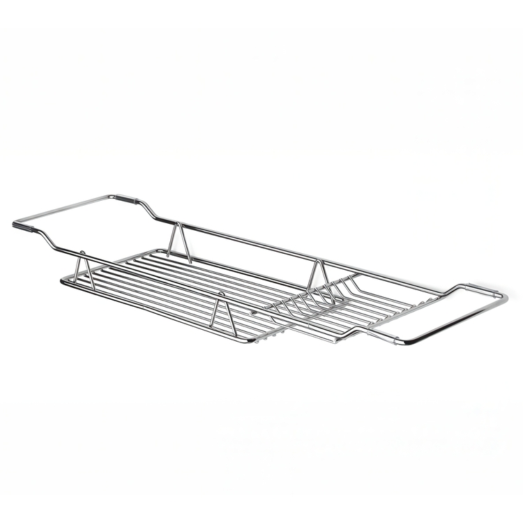 Bath Tub Tray in metal, HABO LOBELIA, 69 x 16 cm