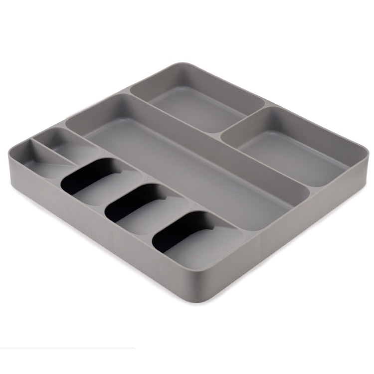 Cutlery & Utensil Tray, DRAWERSTORE, Joseph Joseph, 40 x 38,5 x H5,8 cm , Grey