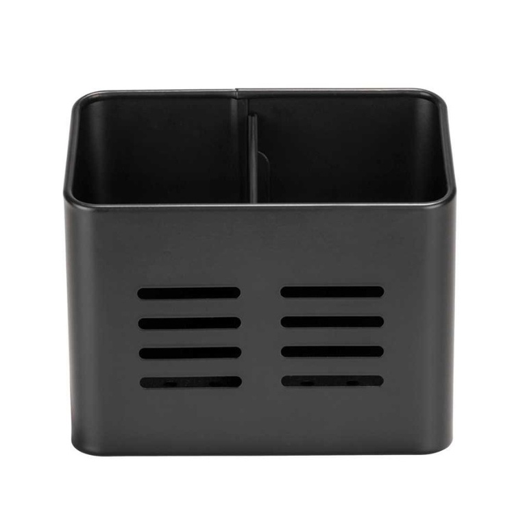 Cutlery basket, OUT DOOR KITCHEN, 16 x 9 x H 13,5 cm, Black