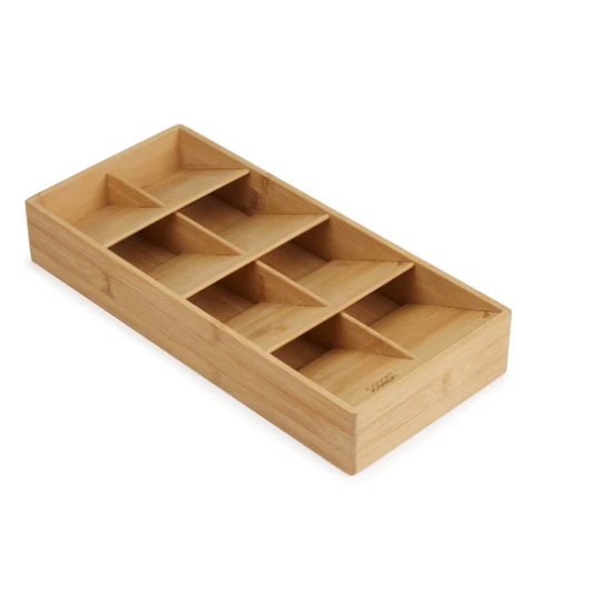 Cutlery Tray, LARGE DRAWERSTORE BAMBOO Joseph Joseph, 38,4 x 17,5 x H 6 cm, Natur
