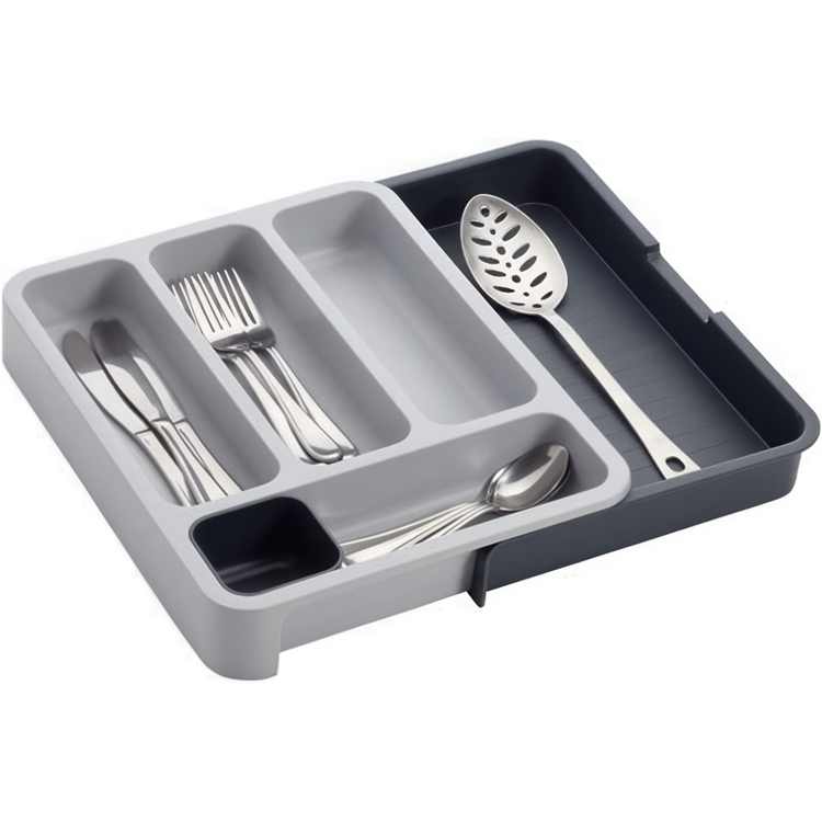 Cutlery Tray, Expanding, DRAWERSTORE, Joseph Joseph, 37 x 27~48 x H 5 cm