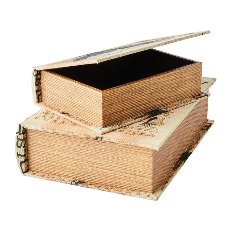 Secret Storage Book, BUTTERFLY, SMALL, 20 x 14 x H5 cm, Nature