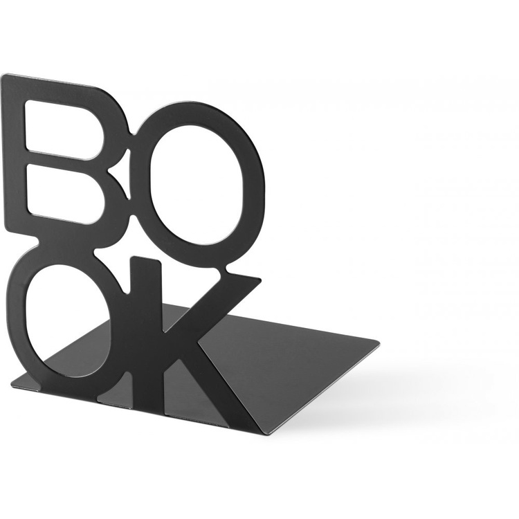 Bookends in metal, Set of 2, BOOK, 12,5 x 12,5 x H 14 cm