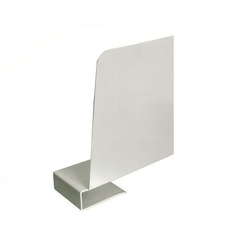 Book End with Clip / Shelf Divider, BÜNGERS, 20 cm, White