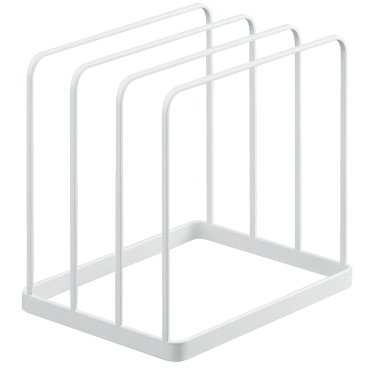 Rack for Trays, TOWER TRAY STAND, 19,5 x 16 x H 19,5 cm, White