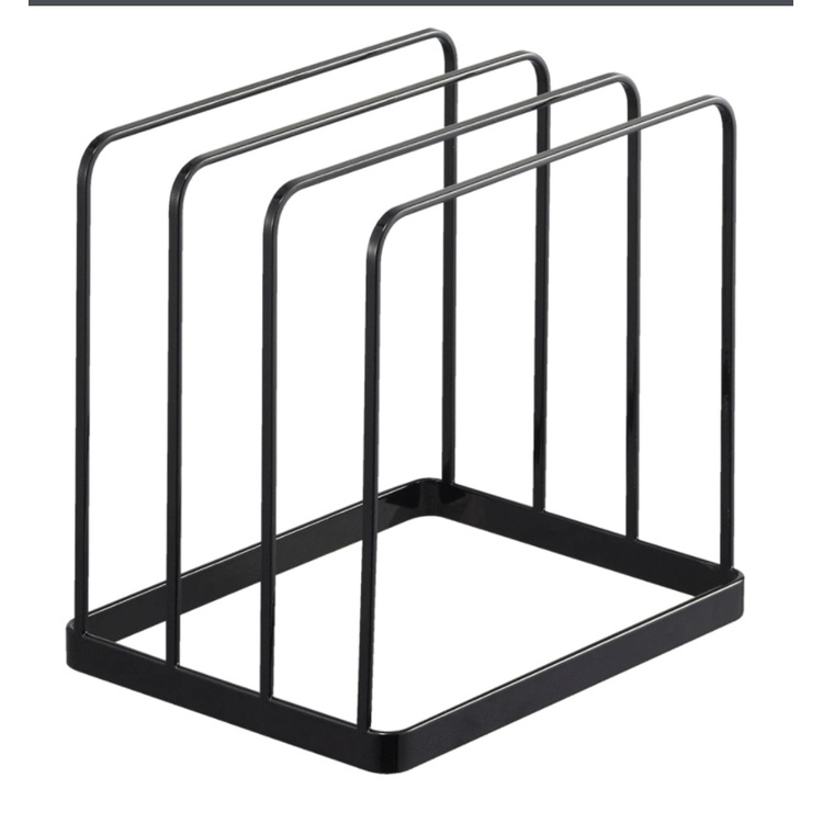 Rack for Trays, TOWER TRAY STAND, 19,5 x 16 x H 19,5 cm, Black