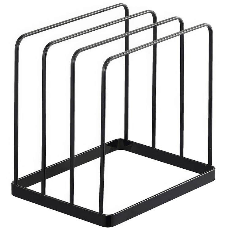 Rack for Trays, TOWER TRAY STAND, 19,5 x 16 x H 19,5 cm, Black