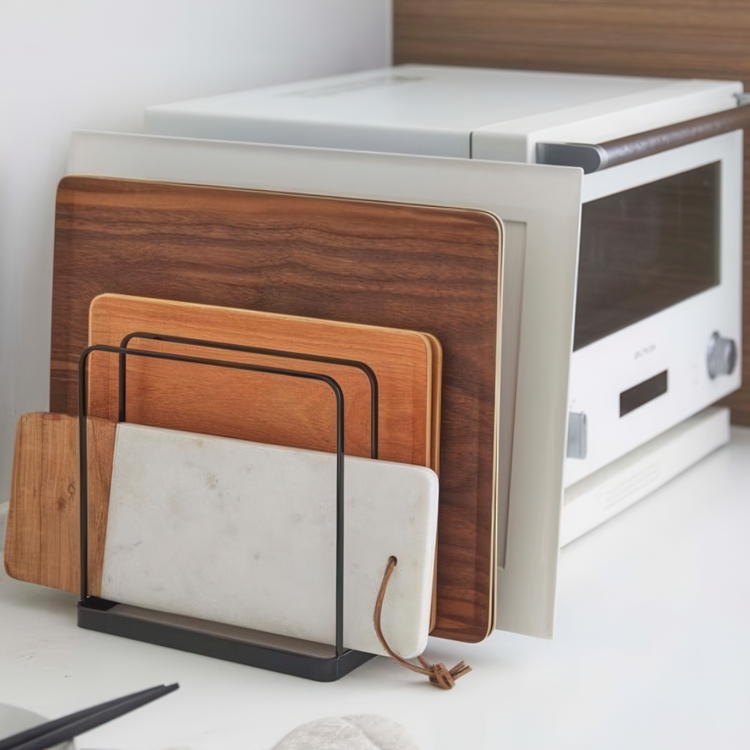 Rack for Trays, TOWER TRAY STAND, 19,5 x 16 x H 19,5 cm, Black