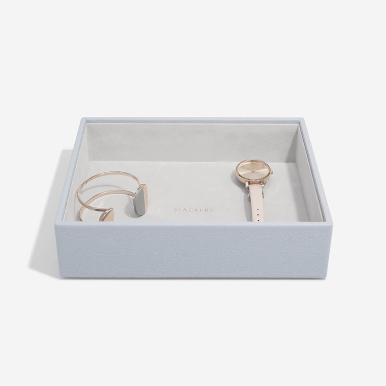 Tray for Watches and more, Open, Deep, CLASSIC STACKERS, 25 x 18 x H 6 cm, Lavander