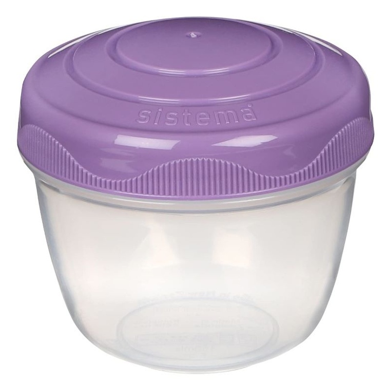 Snack Container, 150 cl, YOGHURT TO GO, Ø 7,4 cm x H 7 cm
