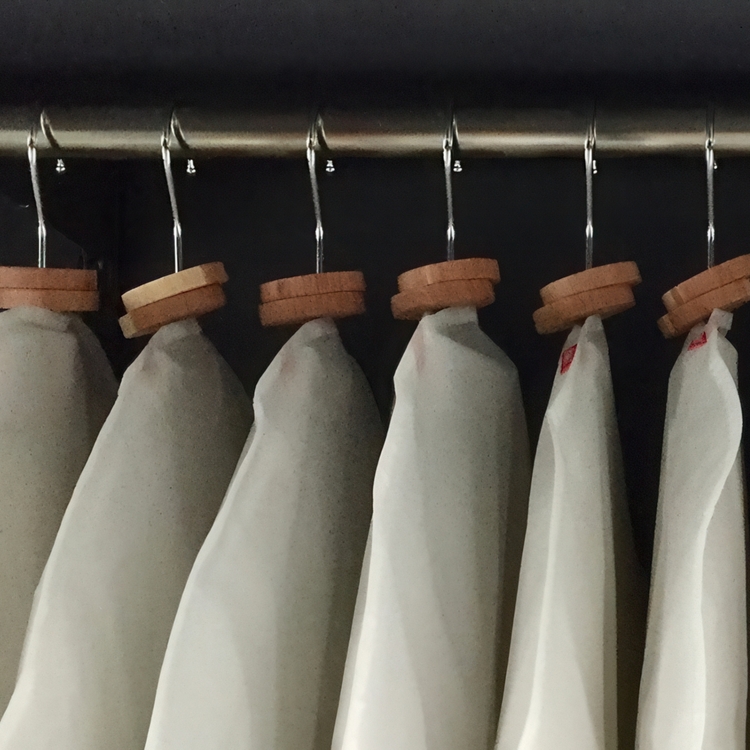 Ceder wood rings, Set of 12, LEGNO DI CEDRO, Ø 4 cm, Nature