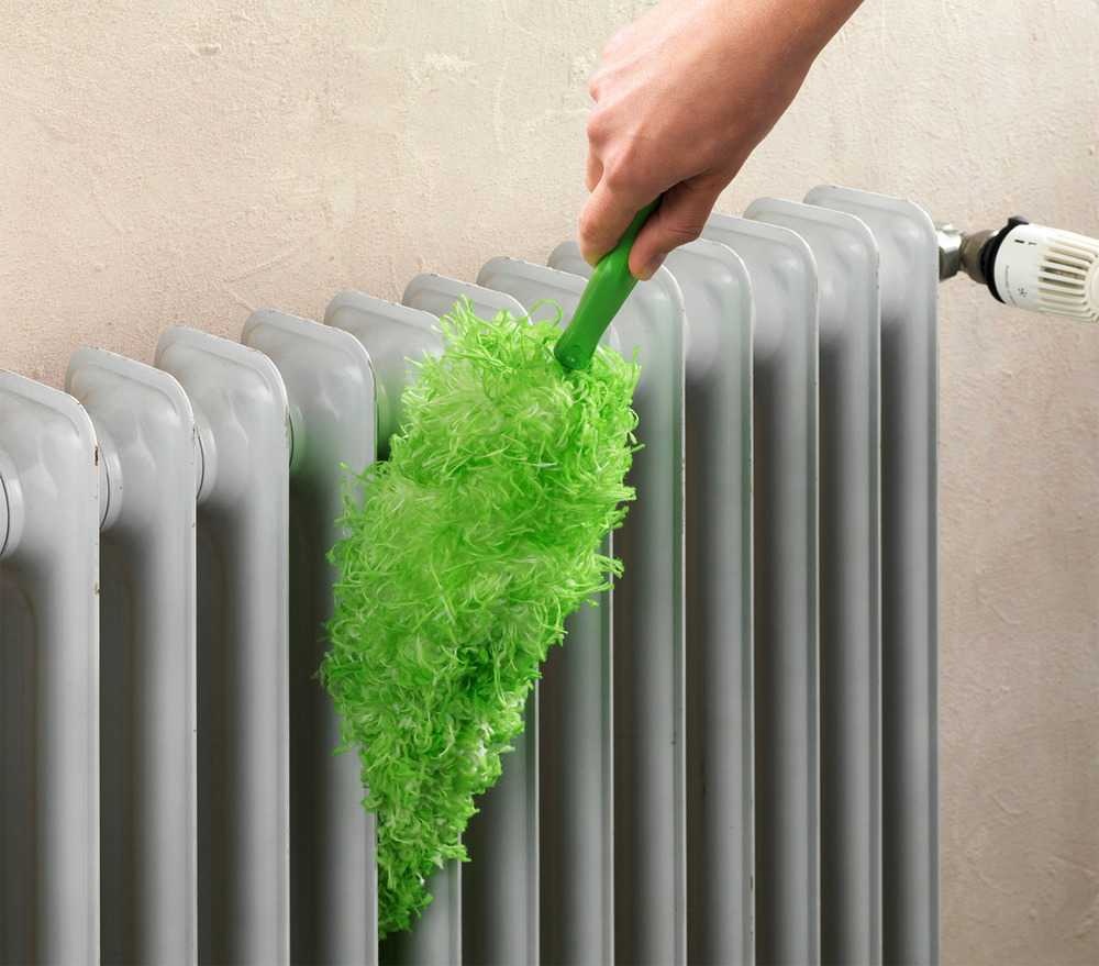 Micro-fiber duster, Extra Long, TELESCOPIC DUSTER, 116 ~ 181 cm, Green / Silver