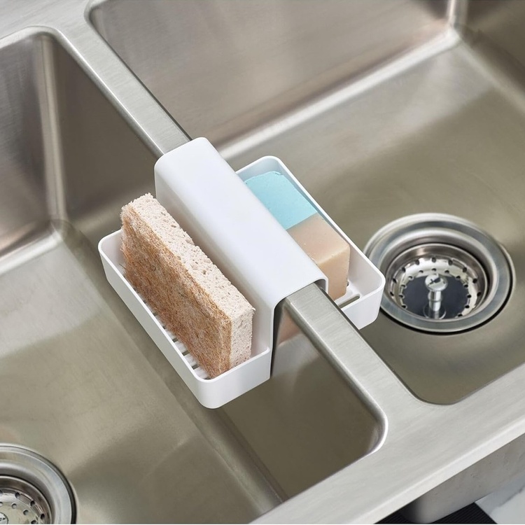 Sink Caddy, Recycled plastic, ID RPET SINK SADDLE, 14,6 x 14 x H 9 cm, White