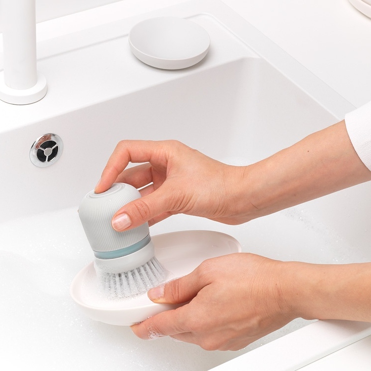 Dish brush with detergent dispenser, Brabantia
