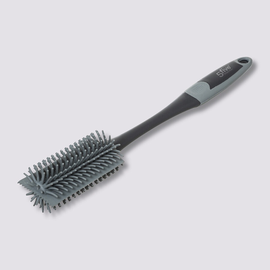 Bottle brush silicone, GOUPILLON, Ø 4 x 35 cm, Light Grey