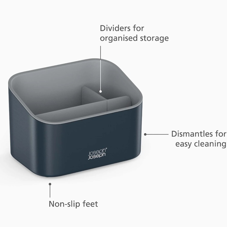 Sink tidy, Tiered, SINKSTORE, Joseph Joseph, 17,5 x 12 x H 12 cm, Grey